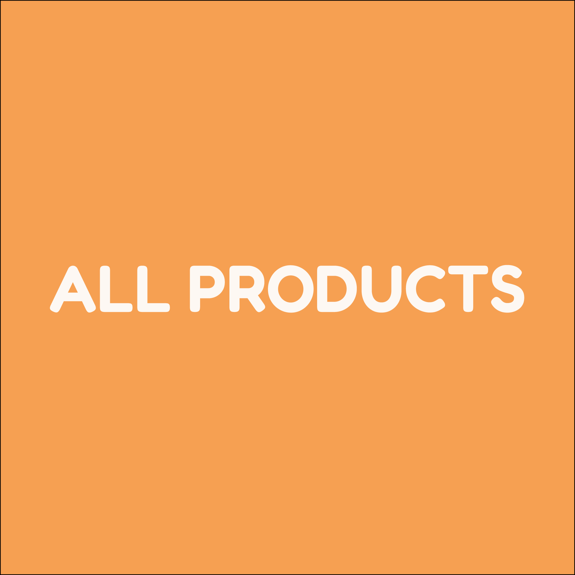 The All Products collection thumbnail on an orange background