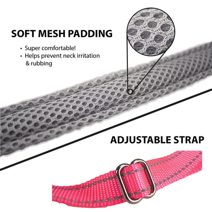  Elite Paws Dog Collar padding being highlighted as a feature